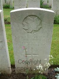 Etaples Military Cemetery - Conning, J